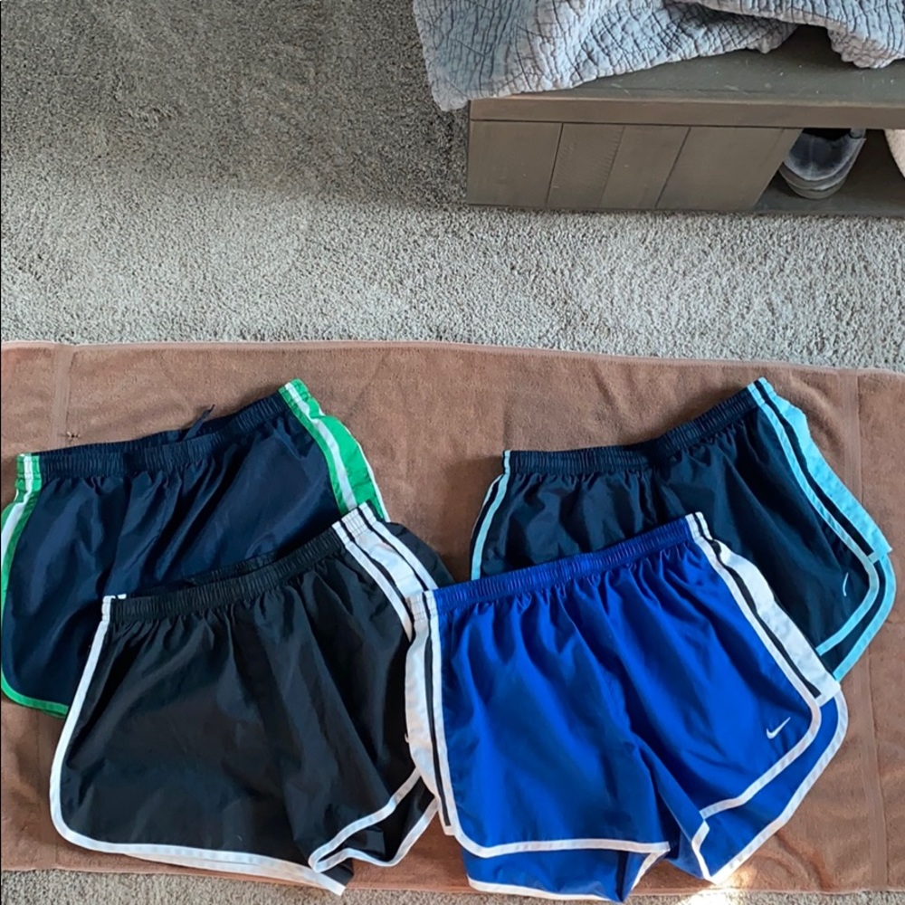 Nike running shorts bundle lot x4 pairs